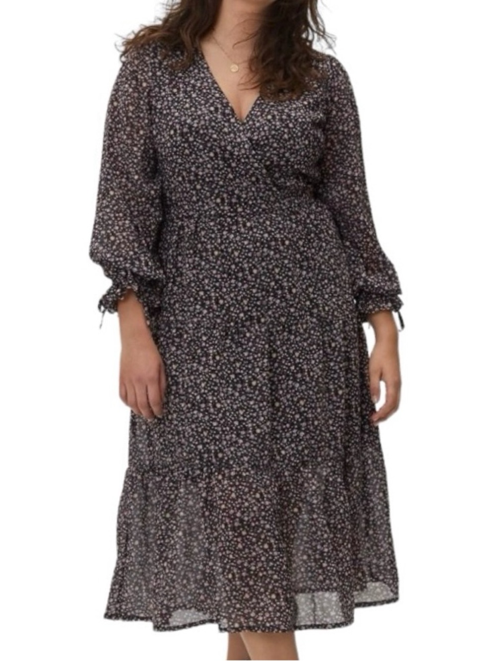 Nasty Gal Floral Midi Dress - Size 14 - NWT